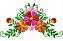 Matriz Bordado Borboletas e Flores - Imagem 9