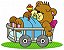 Matriz Bordado Conjunto Ursinhos Baby - Imagem 6