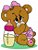 Matriz Bordado Conjunto Ursinhos Baby - Imagem 9