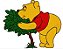 Matriz Bordado Ursinho Pooh Amoroso - Imagem 1