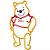 Matriz Bordado Ursinho Pooh Aplique - Imagem 1