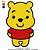 Matriz Bordado Ursinho Pooh Baby - Imagem 2