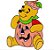 Matriz Bordado Ursinho Pooh Halloween - Imagem 1