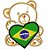 Matriz Bordado Ursinho Times De Futebol - Imagem 9