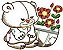 Matriz Bordado Ursinha Colorwork - Imagem 7