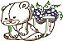 Matriz Bordado Ursinha Colorwork - Imagem 3
