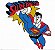 Matriz Bordado Batman E Superman - Imagem 1
