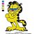 Matriz Bordado Garfield  4 - Imagem 1