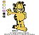 Matriz Bordado Garfield 1 - Imagem 4