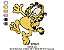 Matriz Bordado Garfield 6 - Imagem 1