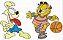 Matriz Bordado Garfield Sport - Imagem 8