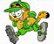 Matriz Bordado Garfield Sport - Imagem 6