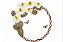 Matriz Bordado Moldura Circular Floral - Imagem 3
