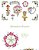 Matriz Bordado Arranjo Mini Flores - Imagem 5