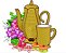 Matriz Bordado Bule Com Flores - Imagem 5