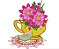 Matriz Bordado Bule Com Flores - Imagem 4