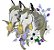Matriz Bordado Cavalo Lindo Com Flores - Imagem 8