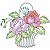 Matriz Bordado Cestas De Flores - Imagem 10