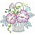 Matriz Bordado Cestas De Flores - Imagem 8