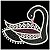 Matriz Bordado Cisne Com Flores - Imagem 9