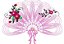 Matriz Bordado Leque Rippled Com Flores - Imagem 5