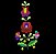 Matriz Bordado Lindas Flores Mexicanas - Imagem 4
