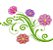 Matriz Bordado Lindas Flores Rippled Grandes - Imagem 9