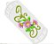 Matriz Bordado Marcador De Página Renda Com Flores - Imagem 5