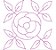 Matriz Bordado Quilt Flores 1 - Imagem 2