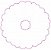 Matriz Bordado Quilt Flores 4 - Imagem 2