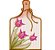 Matriz Bordado Tábua Com Flores - Imagem 3
