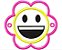 Matriz Bordado Aplique Florzinha Sorrindo - Imagem 3