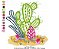 Matriz Bordado Cactus Florido - Imagem 6