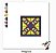 Matriz Bordado Quilt Floral Colorido - Imagem 6