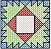 Matriz Bordado Quilt Floral Colorido - Imagem 1