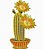 Matriz Bordado Cactus - Imagem 5