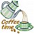 Matriz Bordado Coffe Time Rippled - Imagem 1