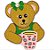 Matriz Bordado Coffee Bear - Imagem 4