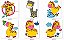 Matriz Bordado Conjunto Girafinhas Lindas - Imagem 10