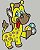 Matriz Bordado Girafinha Brincando - Imagem 1