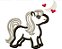 Matriz Bordado Aplique Poney Bebê - Imagem 9