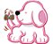 Matriz Bordado Aplique Cachorrinhos Baby - Imagem 8