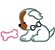 Matriz Bordado Aplique Cachorrinhos Baby - Imagem 3