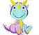 Matriz Bordado Dinossauro Baby 3 - Imagem 3