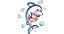 Matriz Bordado Golfinho Baby - 3 - Imagem 1