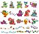 Matriz Bordado Infantil Bichinhos Baby - Imagem 1