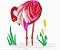 Matriz Bordado Flamingos - Imagem 4