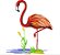 Matriz Bordado Flamingos Delicados - Imagem 4