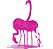 Matriz Bordado Flamingos Lindos - Imagem 4