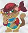 Matriz Bordado Aplique Cachorrinho Fashion - Imagem 9